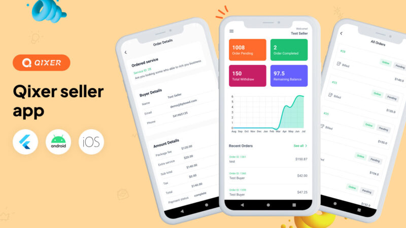 Qixer - Multi-Vendor On demand Service Marketplace Seller App - 8 April 2025 - Android - Ceacer Nulled