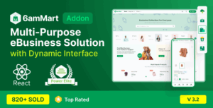 6amMart - React User Website v3.2 - Scripts - Ceacer Nulled