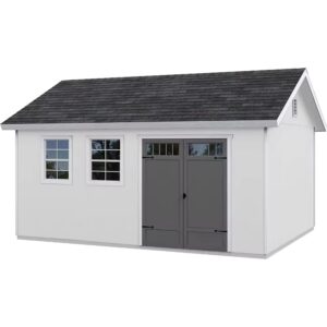 Handy Home Products Scarsdale 10x16 Do-It-Yourself Wooden Storage Shed- Does not Include Floor kit, Paint, or Roofing Shingles