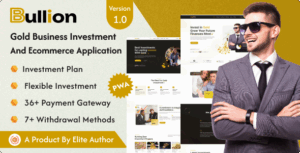 Bullion v1.0 - Gold HYIP Investment And Ecommerce Application - nulled - Scripts - Ceacer Nulled