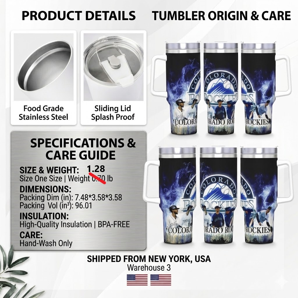 Custom 40oz Instant Mug with Handle (New York, USA, Warehouse 3)