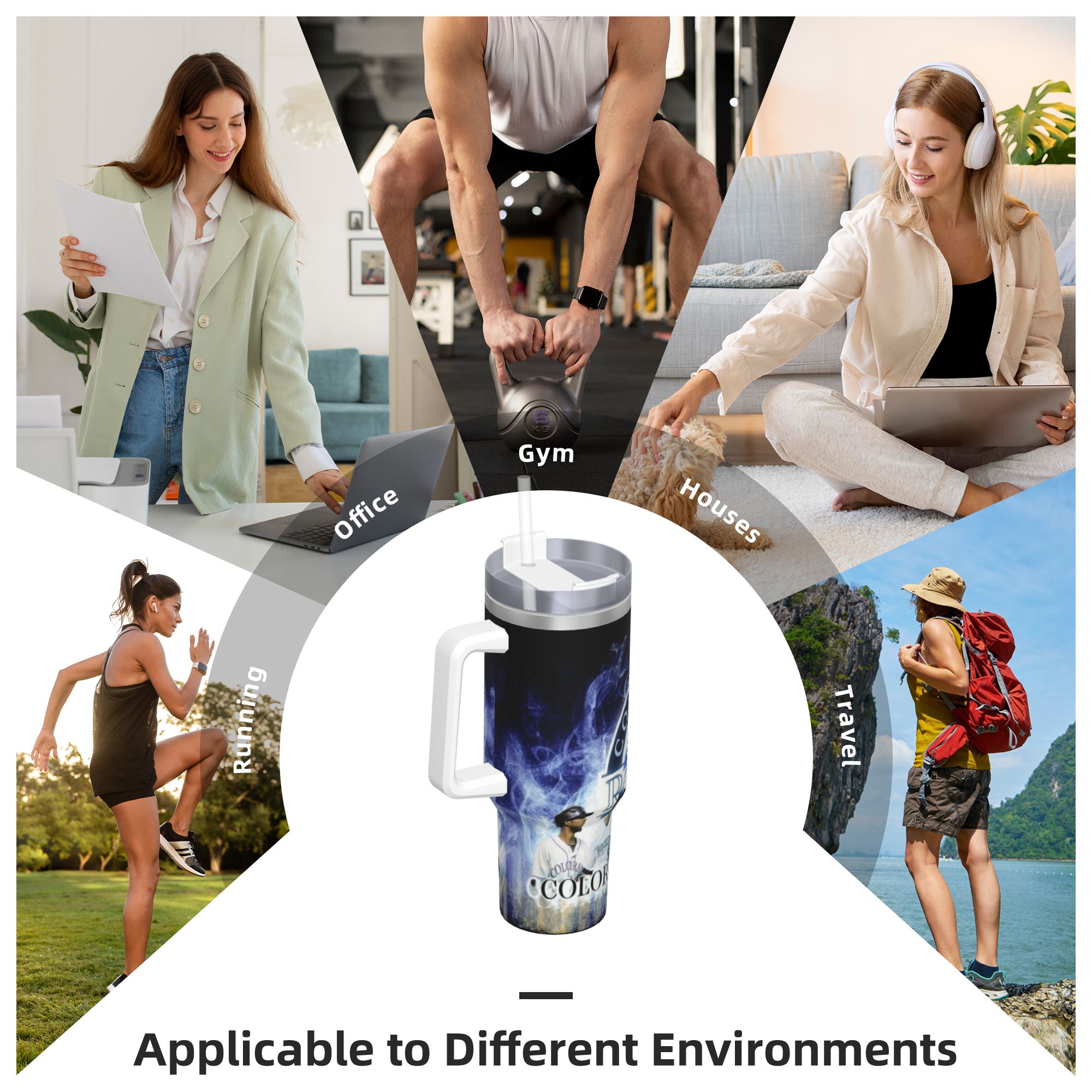 Custom 40oz Instant Mug with Handle (New York, USA, Warehouse 3) - Image 11