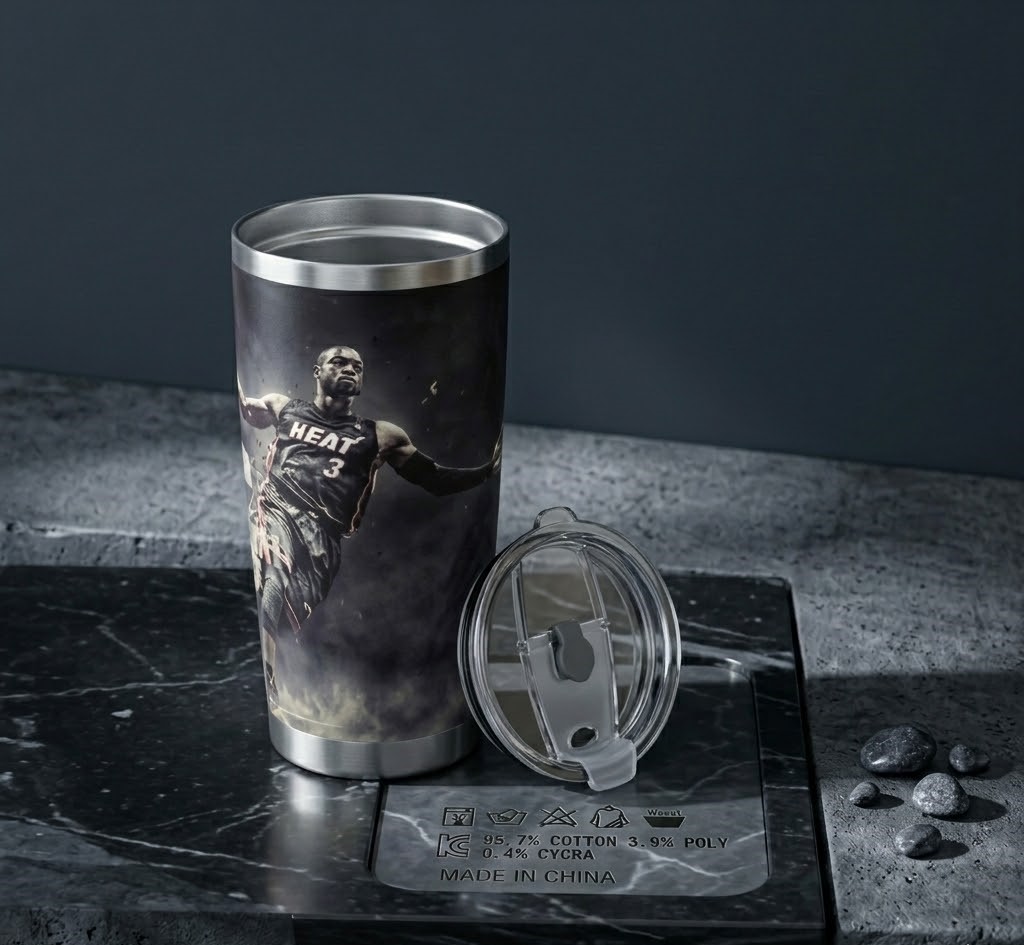 20 oz. Car Mug with Single Silver Rim — Includes Stainless Steel Straw (US NY Warehouse #3) - Image 2