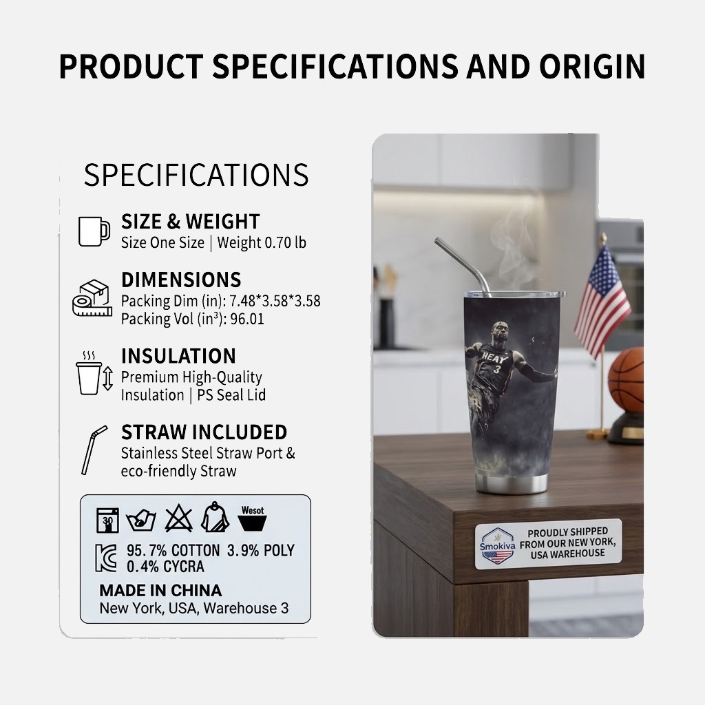 20 oz. Car Mug with Single Silver Rim — Includes Stainless Steel Straw (US NY Warehouse #3) - Image 3