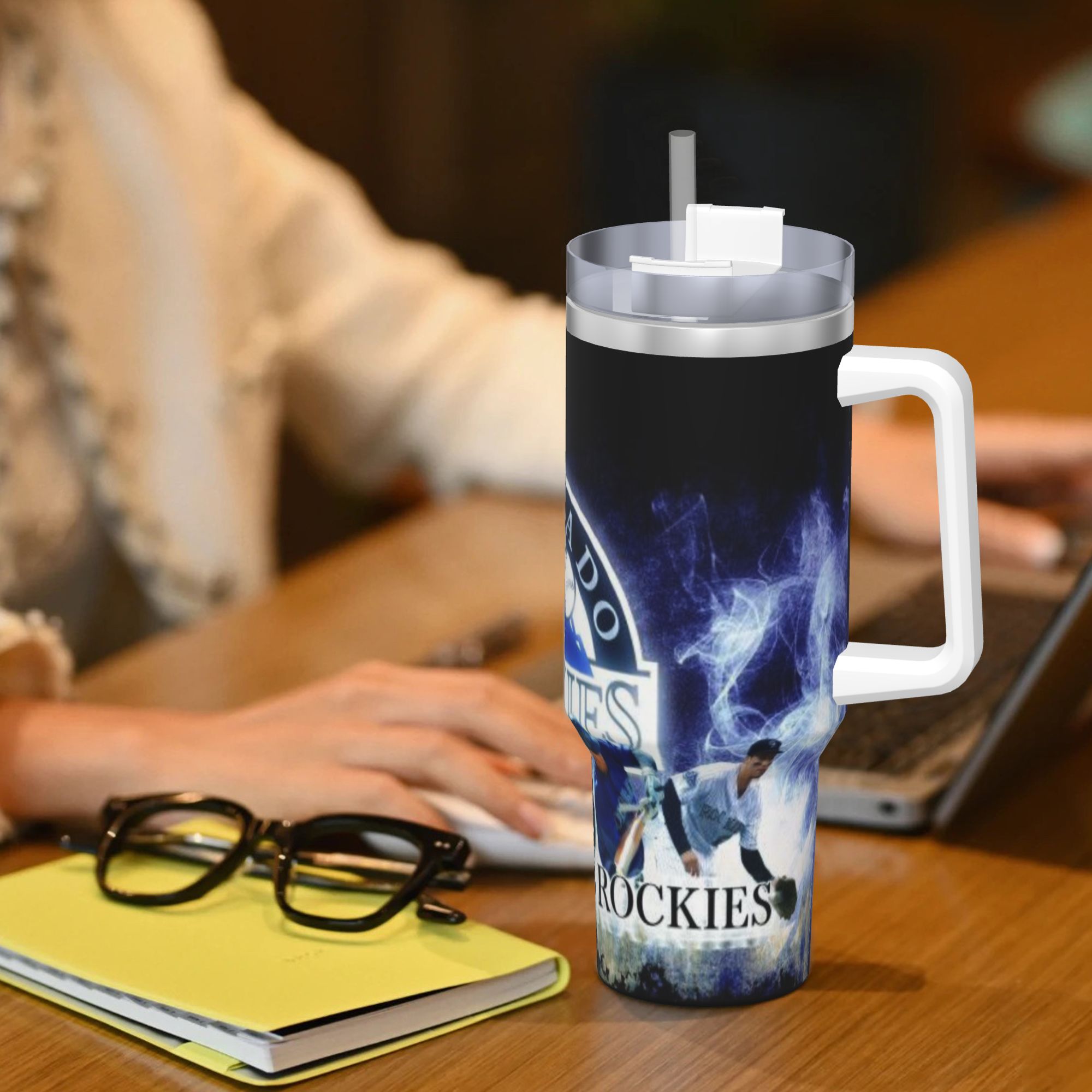 Custom 40oz Instant Mug with Handle (New York, USA, Warehouse 3) - Image 10